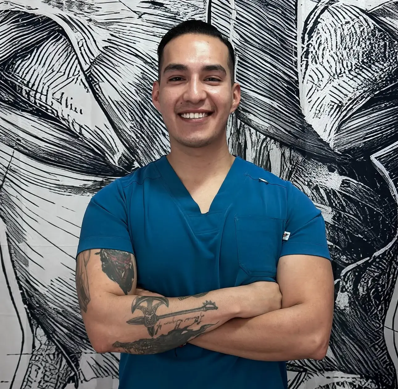 Mario Jr. Gutiérrez, fisioterapeuta en Morelia